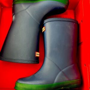 Kids First Classic Hunter Boots Navy Blue Size 11